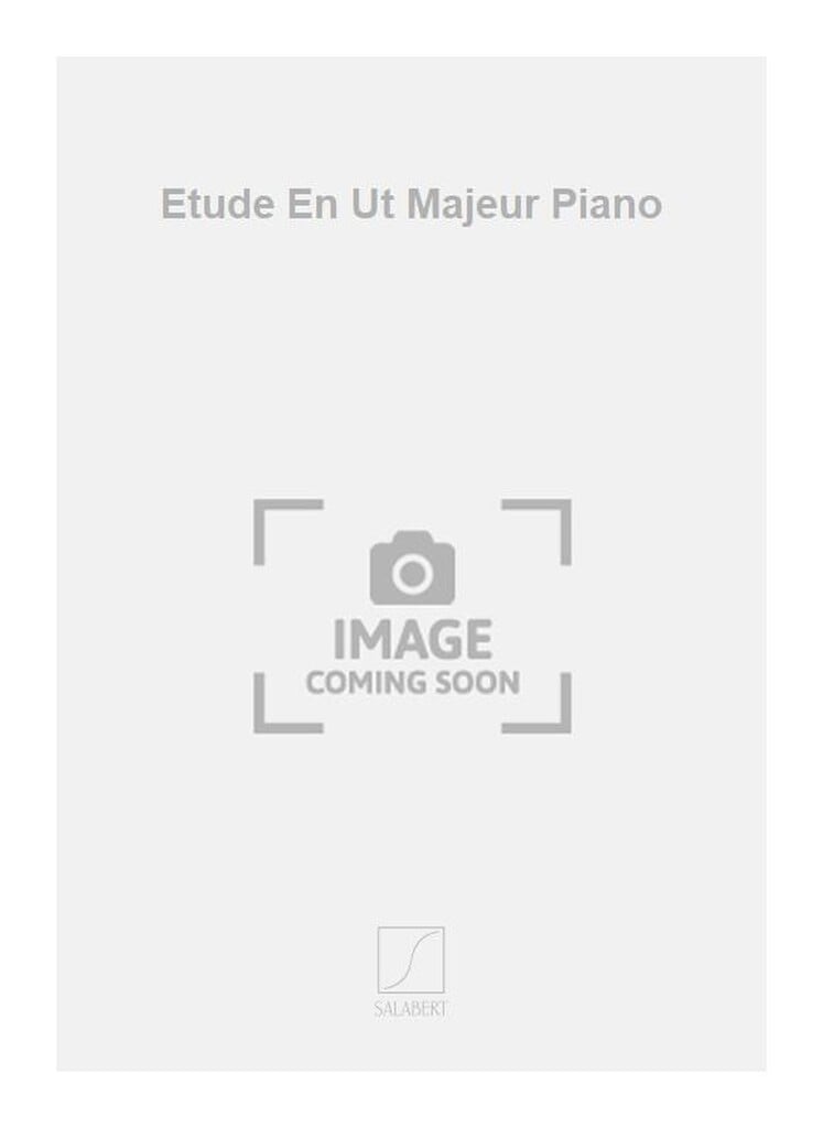 Etude En Ut Majeur Piano